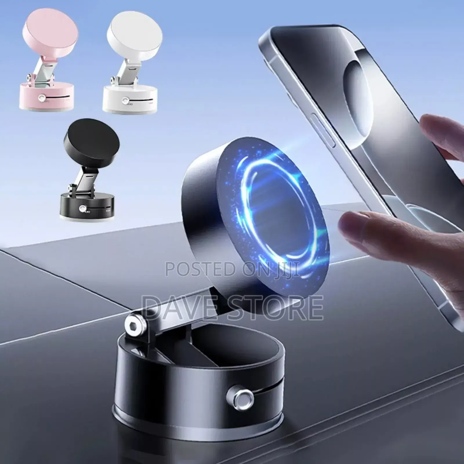 Vacuum Suction Phone Holder