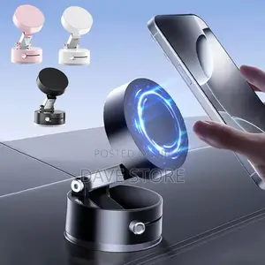 Vacuum Suction Phone Holder