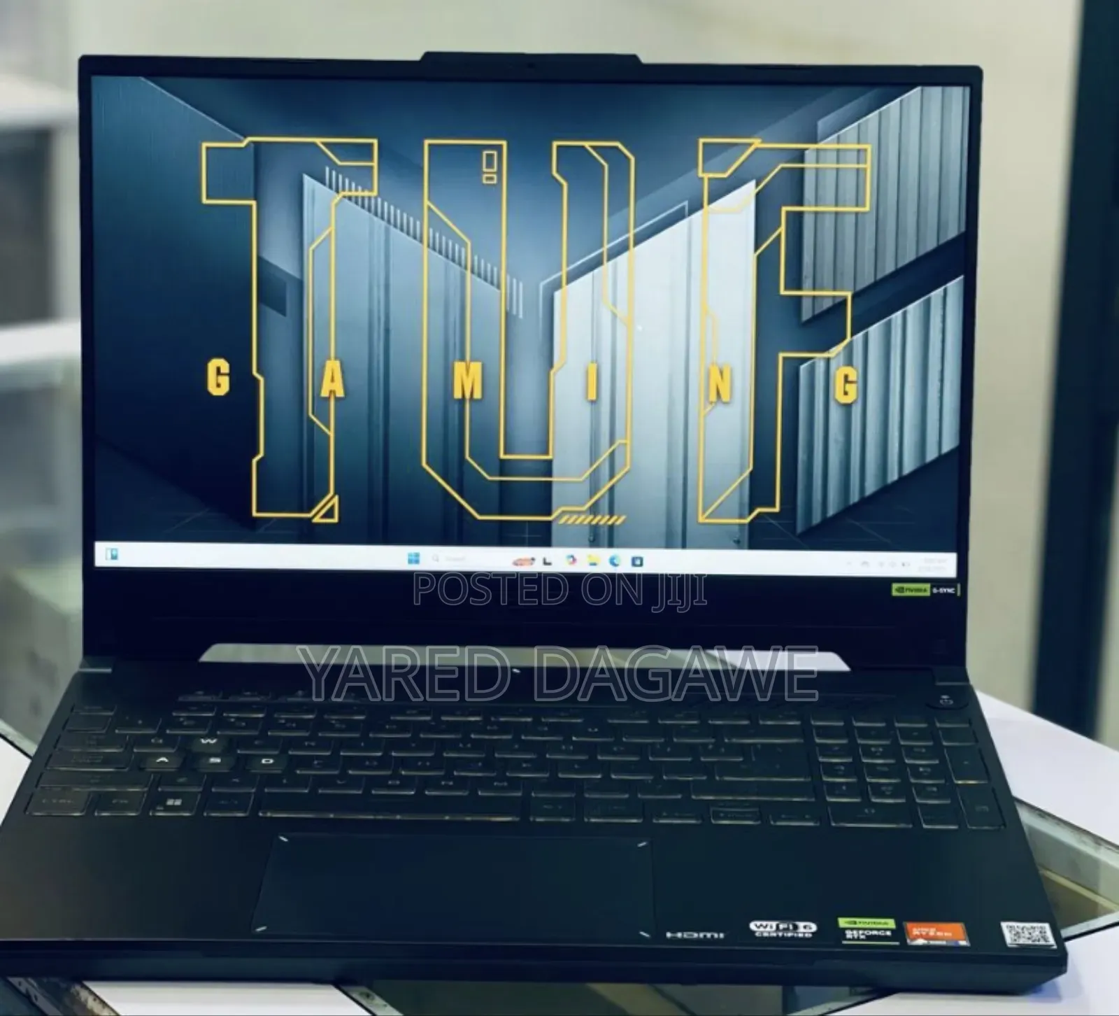 New Laptop Asus TUF Gaming A15 16GB AMD Ryzen 9 SSD 512GB