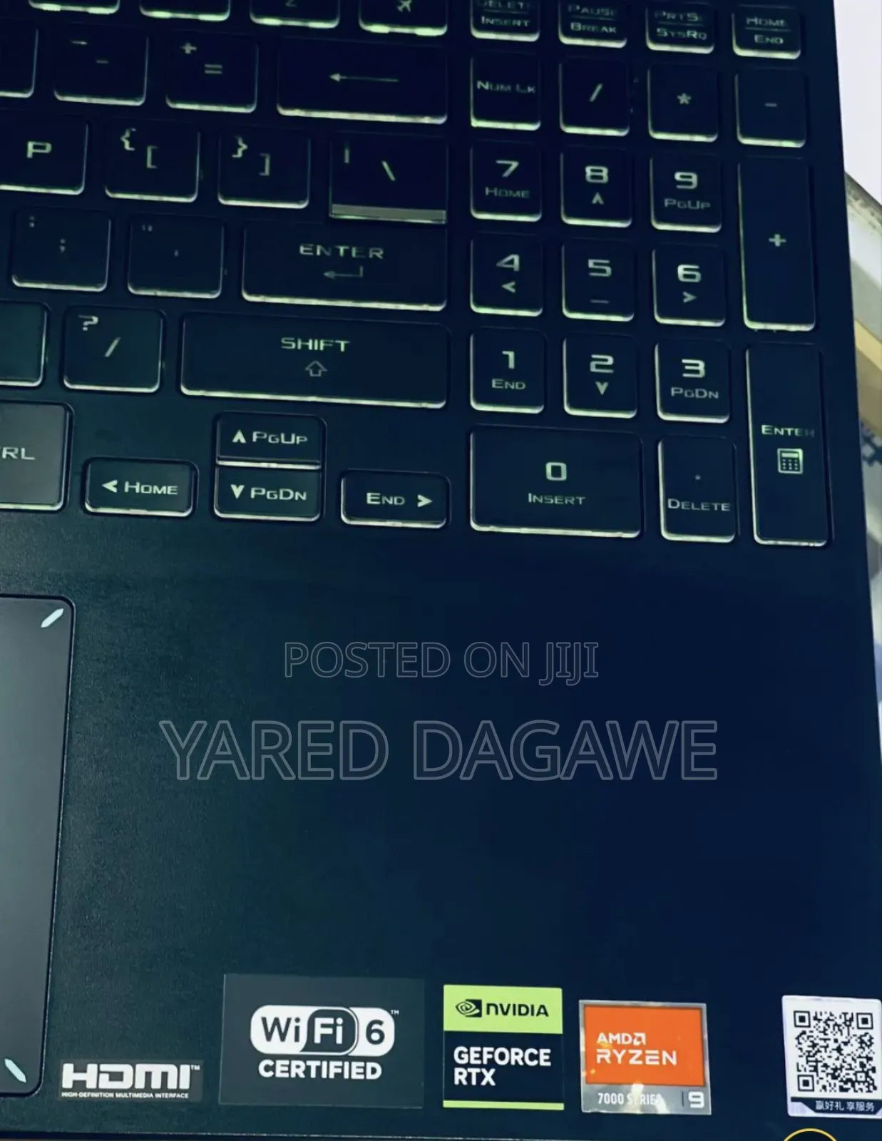 New Laptop Asus TUF Gaming A15 16GB AMD Ryzen 9 SSD 512GB