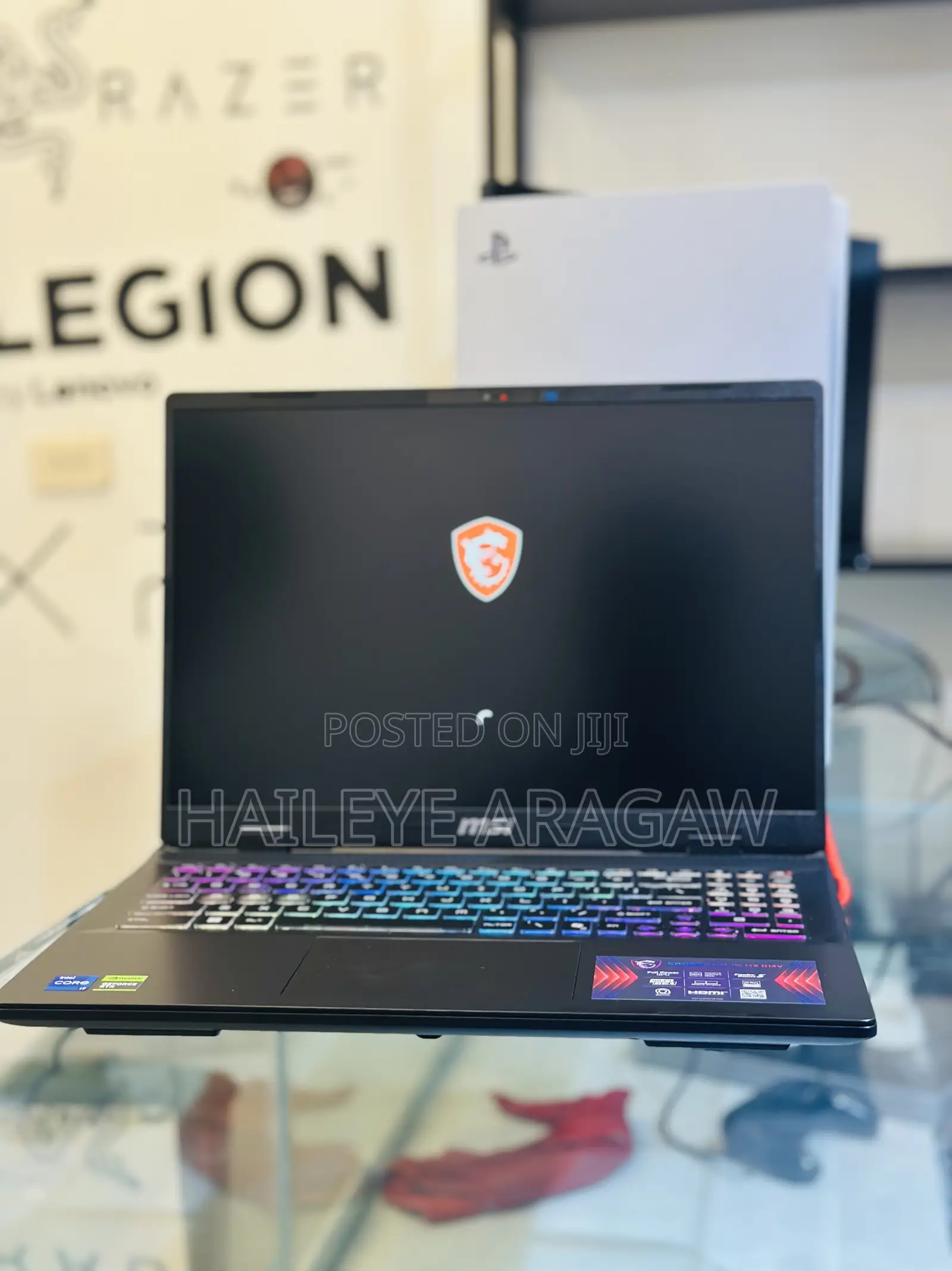 New Laptop MSI Crosshair 17 16GB Intel Core I7 SSD 1T