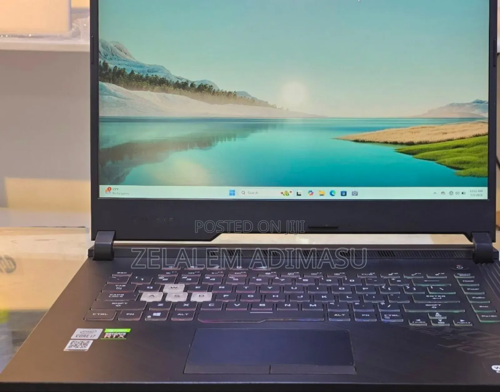 New Laptop Asus ROG Strix G15 16GB Intel Core I5 SSD 512GB