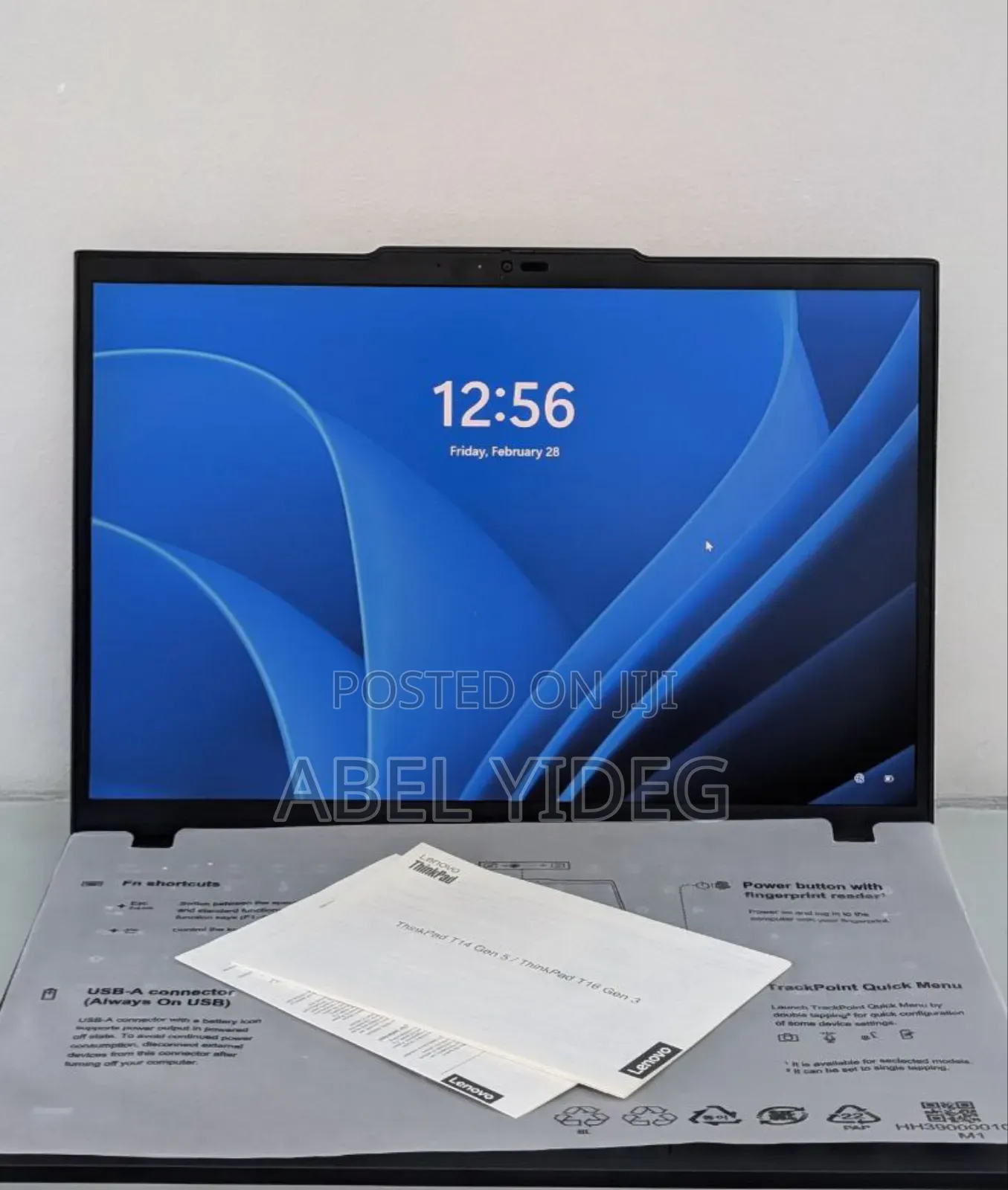 New Laptop Lenovo ThinkPad T14 16GB Intel Core Ultra 5 SSD 512GB