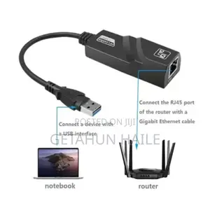 Usb to Ethernet Adapter (Usb to Rj45)