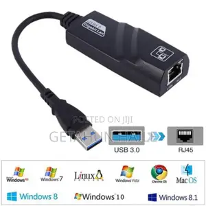 Usb to Ethernet Adapter (Usb to Rj45)