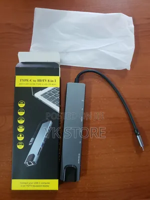8 in 1 Converter Type C Hub