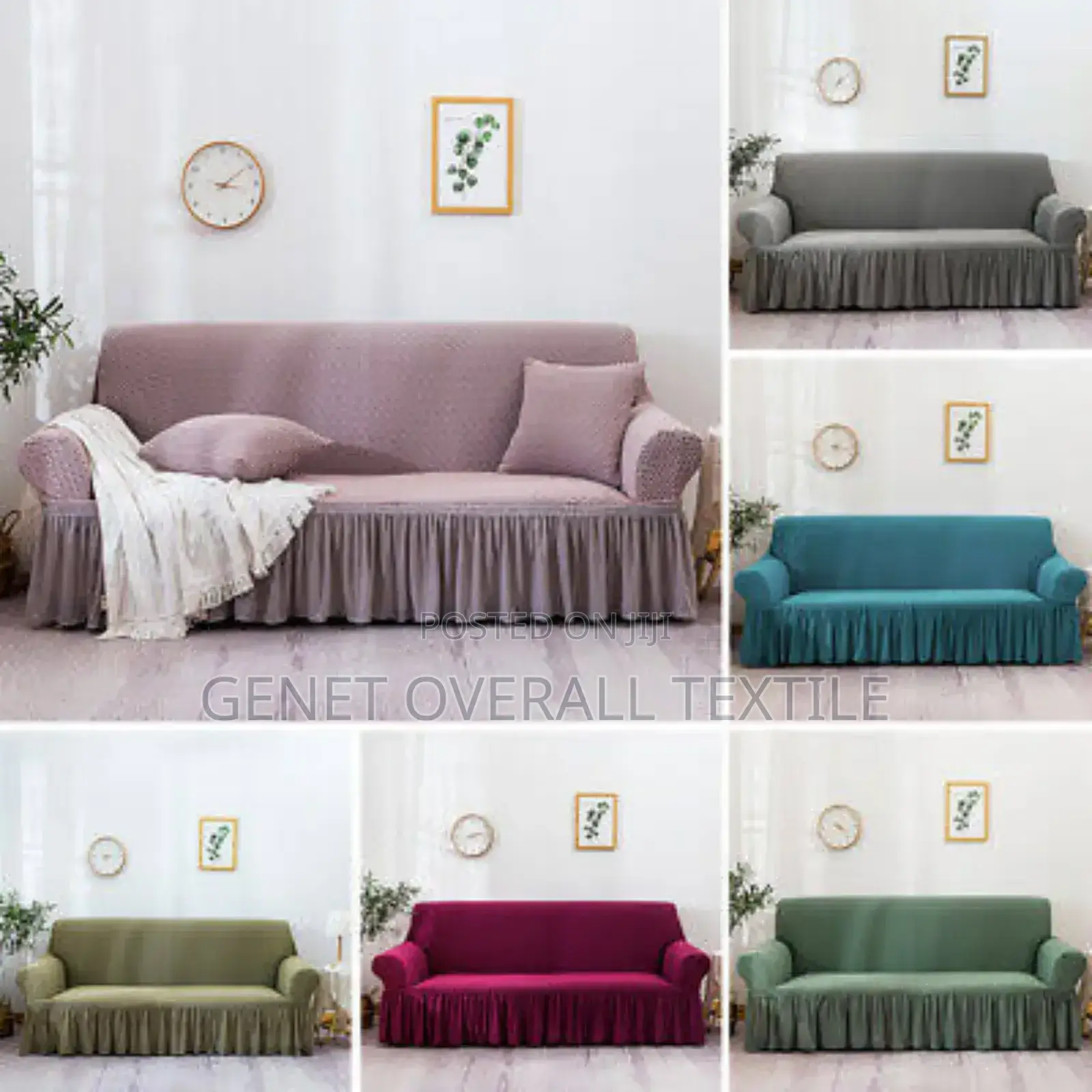 Suna and Curly Sofa Cover