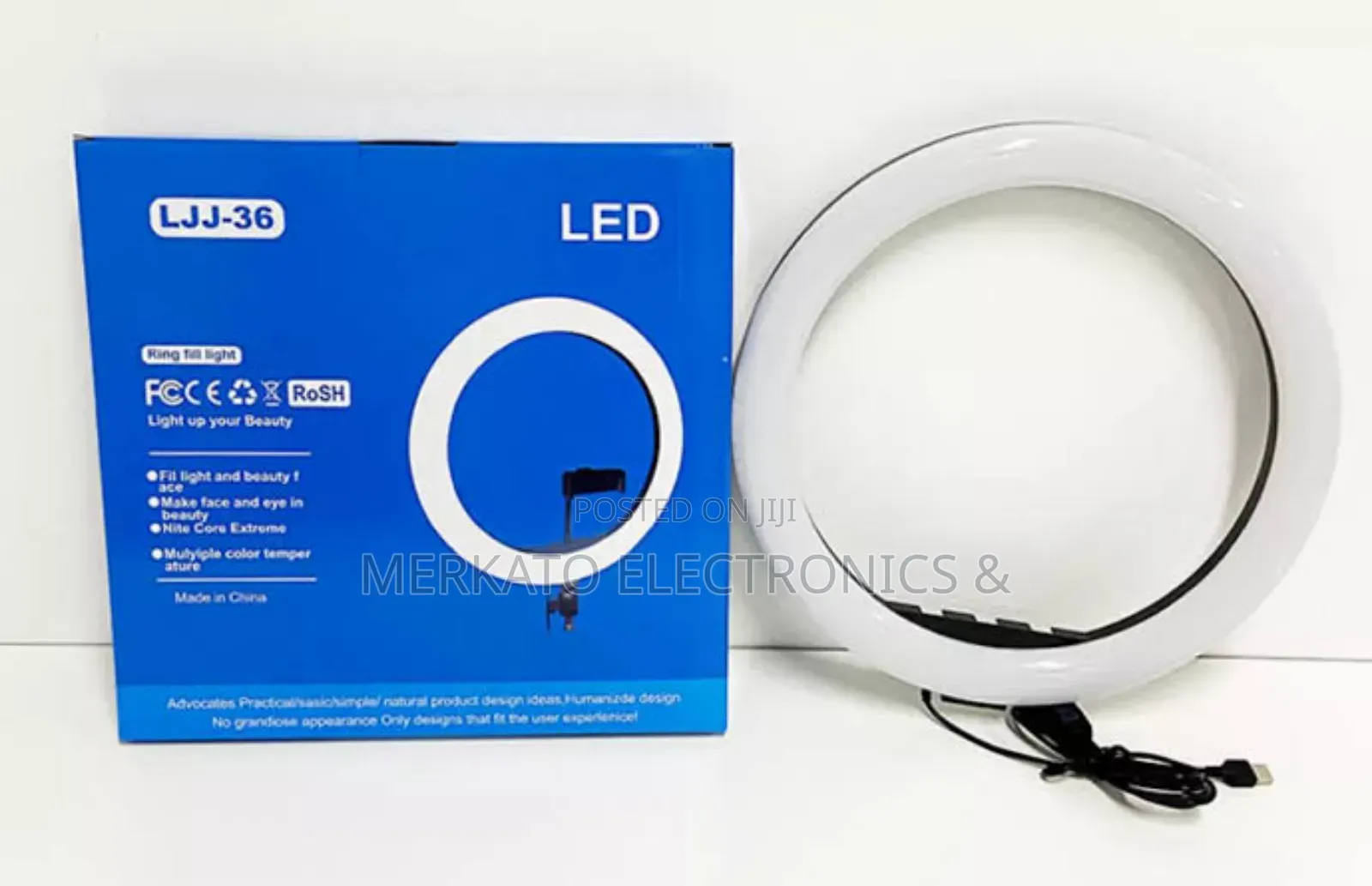 Ring Light 14 Inch With Stand | Tiktok Light | ሪንግ ላይት