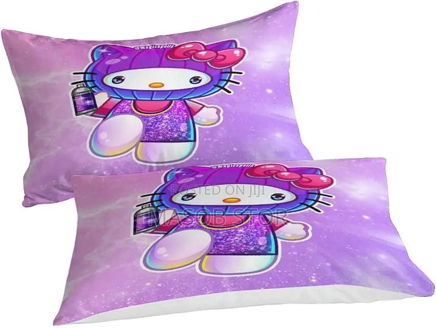 100% Cotton Kids Bedding Set Cover and Pillow Cases