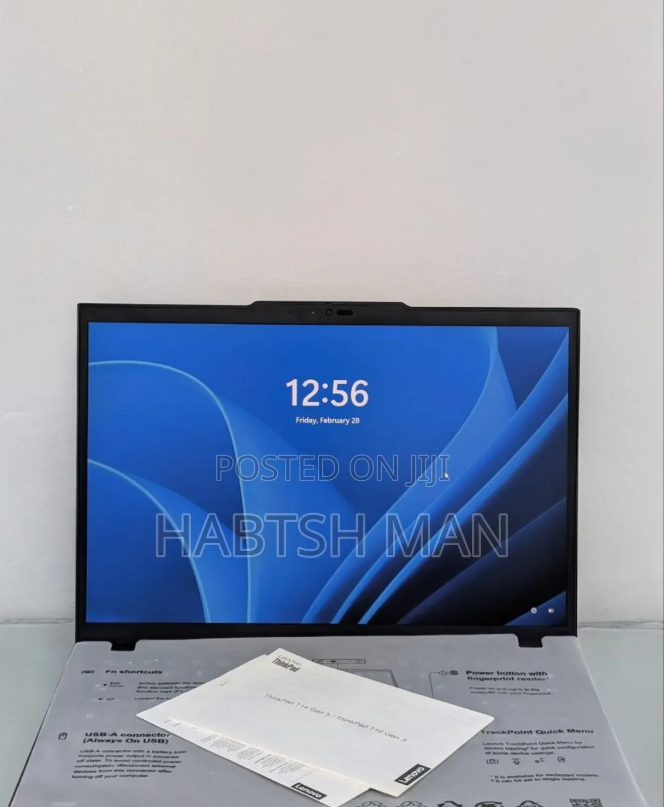 New Laptop Lenovo ThinkPad T14 16GB Intel Core Ultra 5 SSD 512GB