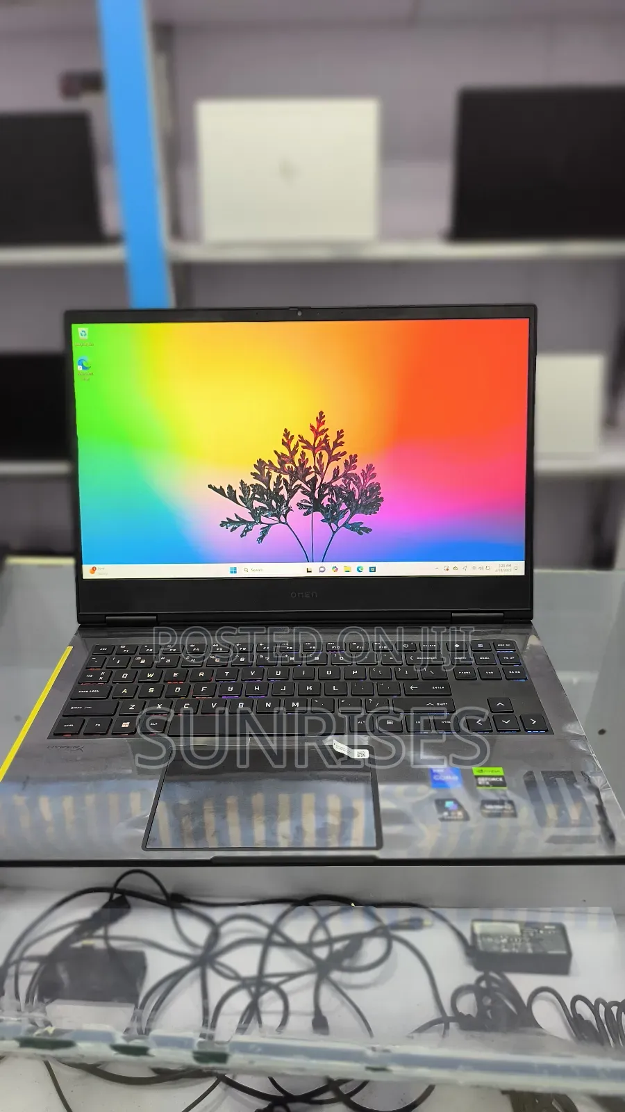 New Laptop HP Omen 17 16GB Intel Core I7 SSD 1T