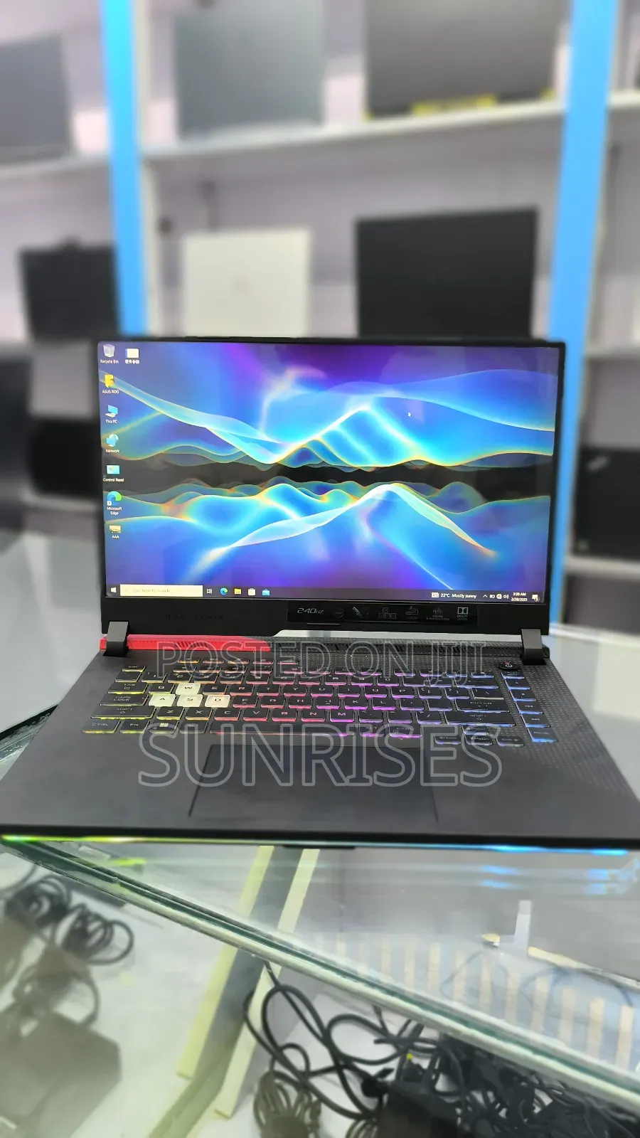 New Laptop Asus ROG Strix G15 16GB AMD Ryzen 9 SSD 512GB