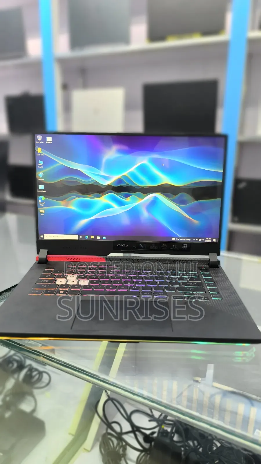 New Laptop Asus ROG Strix G15 16GB AMD Ryzen 9 SSD 512GB