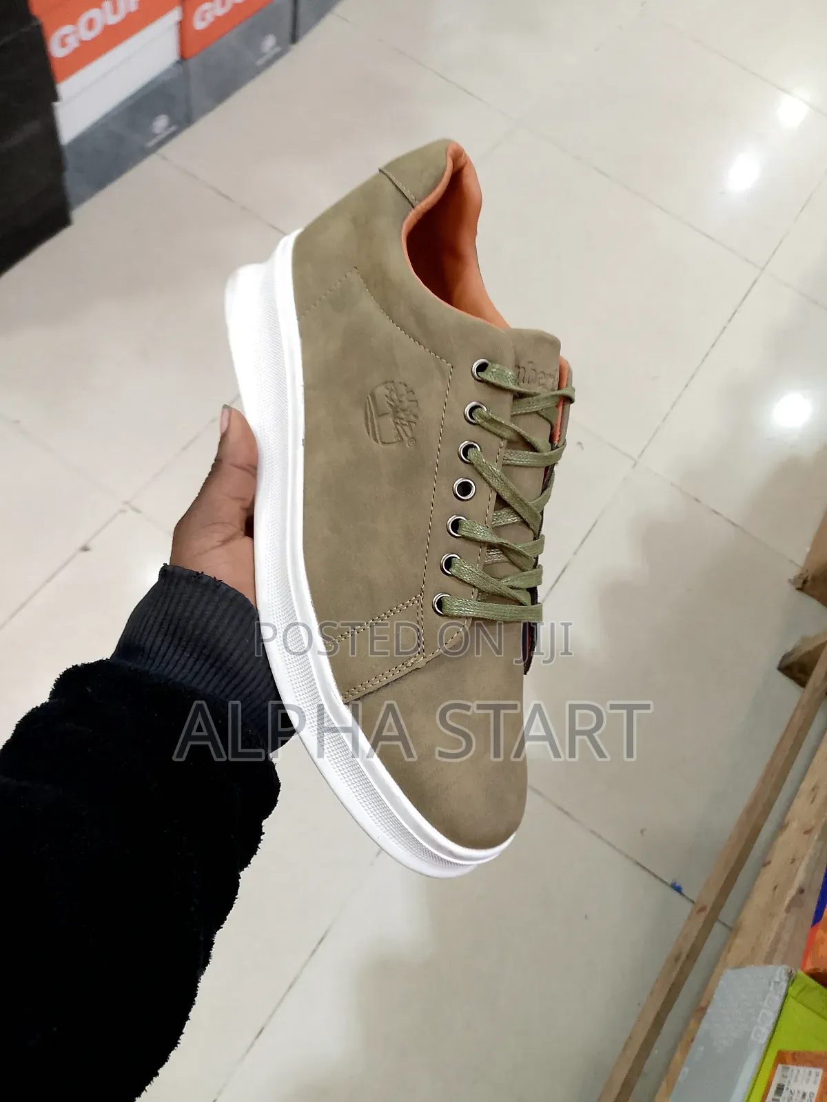 Timberland Flat Brown High Quality Shoes for Man Size 40-44