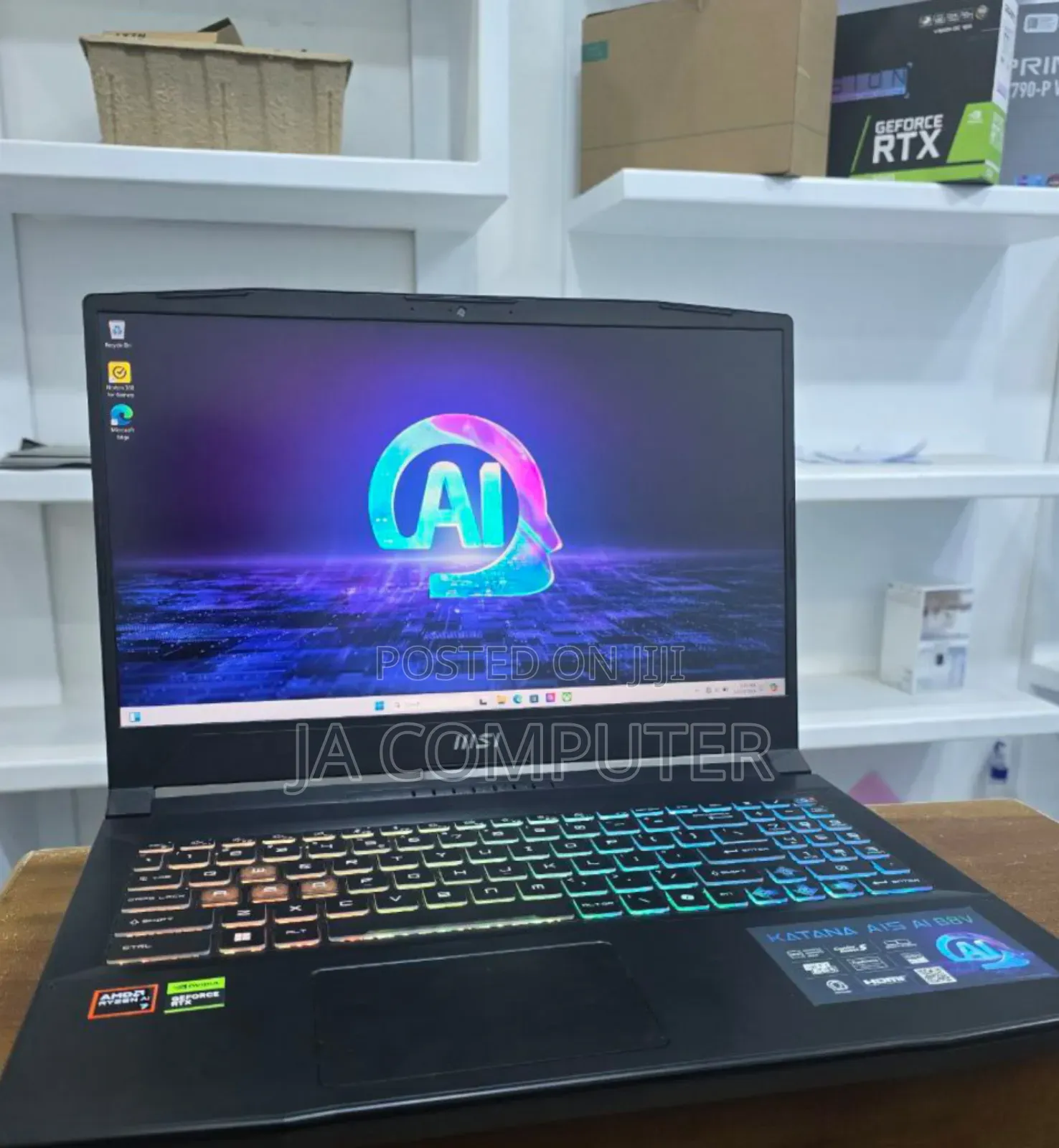 New Laptop MSI Katana GF66 16GB AMD Ryzen 7 SSD 1T