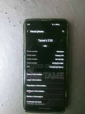 Samsung Galaxy S10 512 GB White