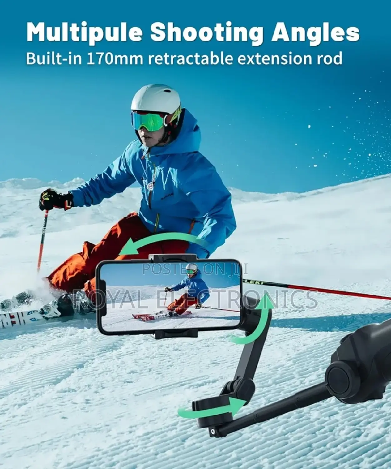 3-Axis Handheld Smartphone Stabilizer Gimbal