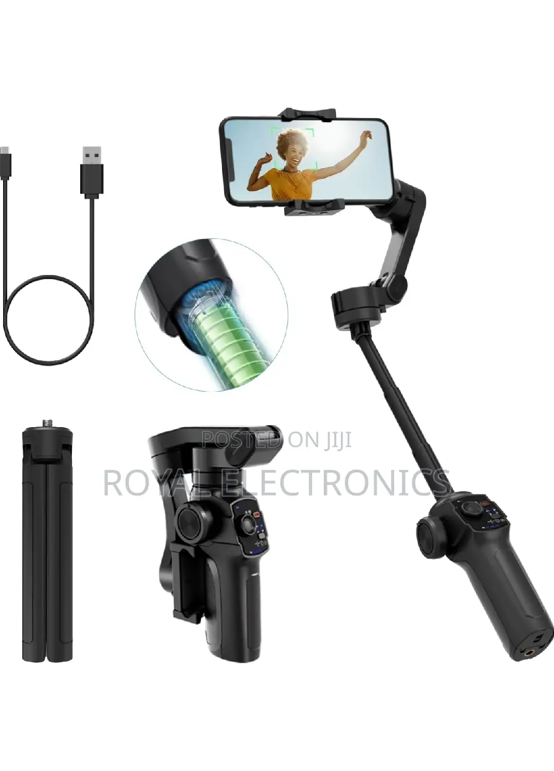 3-Axis Handheld Smartphone Stabilizer Gimbal