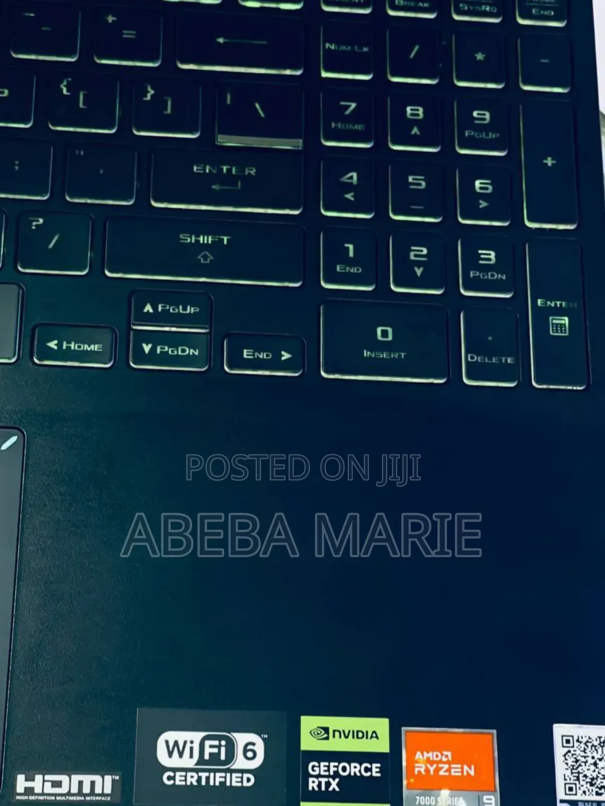 New Laptop Asus TUF Gaming A15 16GB AMD Ryzen 9 SSD 512GB