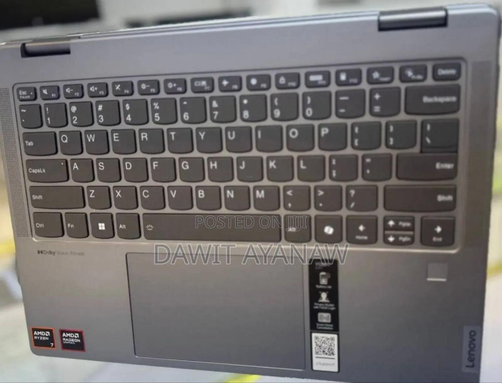 New Laptop Lenovo Yoga 7i 16GB AMD Ryzen 7 SSD 1T