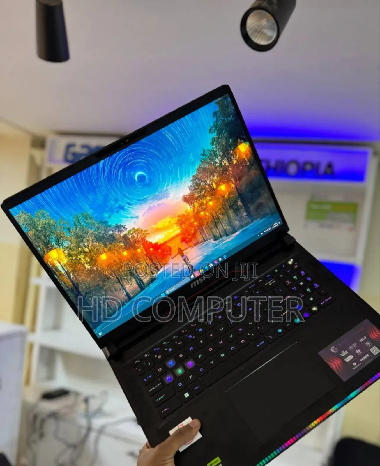 New Laptop MSI Raider GE78 64GB Intel Core I9 SSD 2T