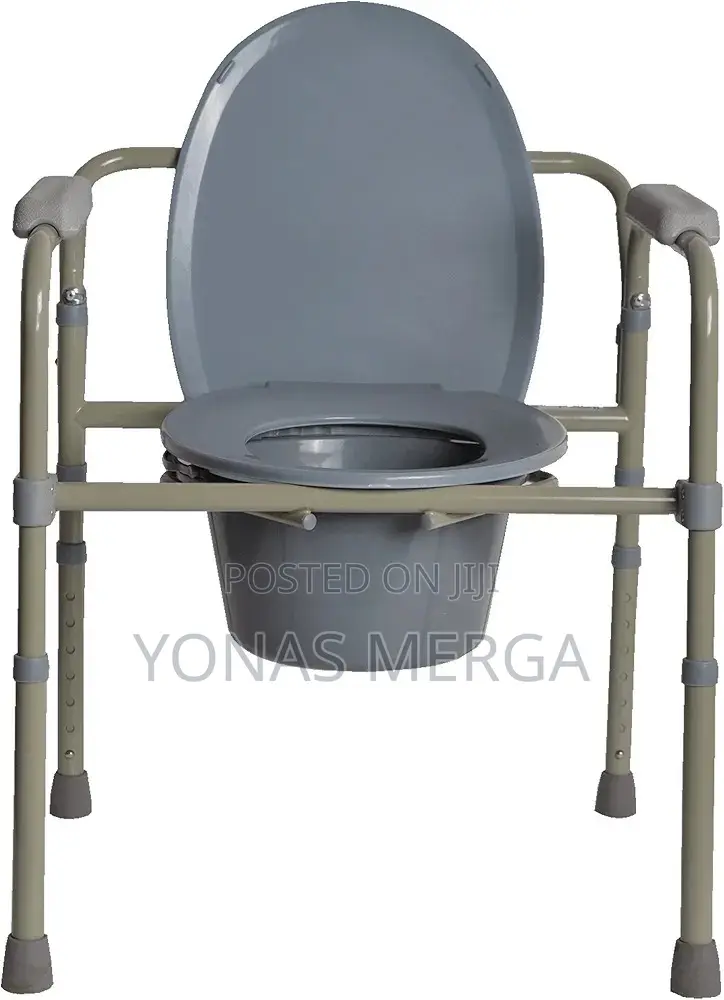 Steel Drop Arm Bedside Commode₰1toilet Chair2\2popo Chair>