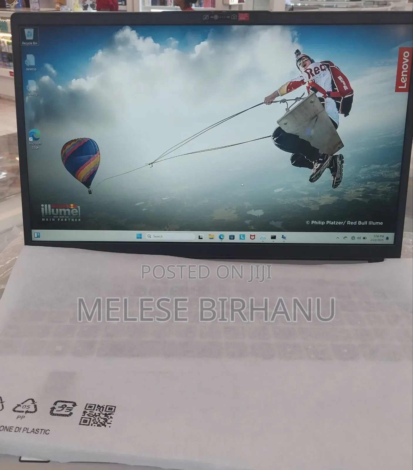 New Laptop Lenovo IdeaPad 1 8GB AMD Ryzen 7 SSD 512GB