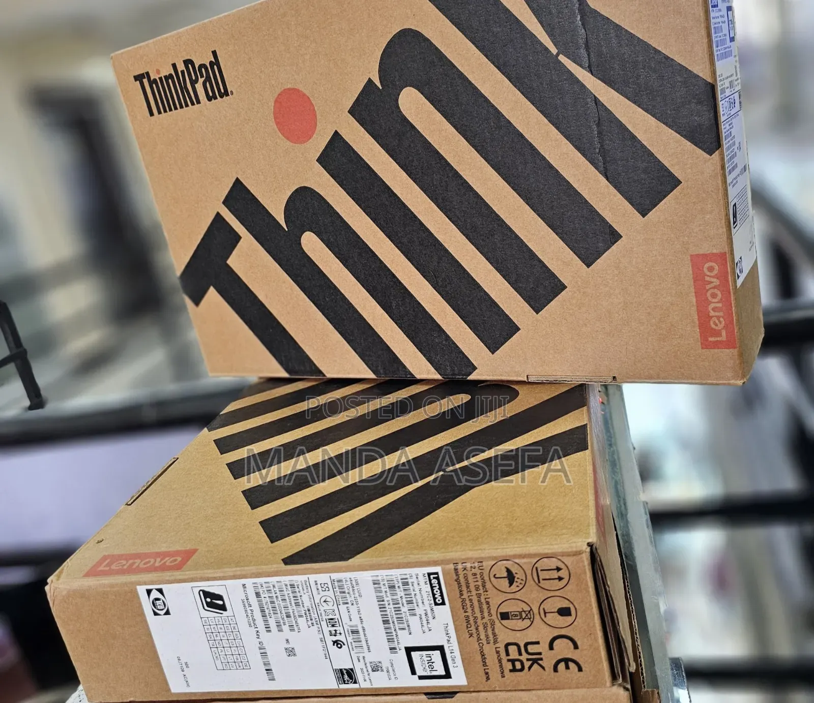 New Laptop Lenovo Thinkpad L14 16GB Intel Core I5 SSD 512GB