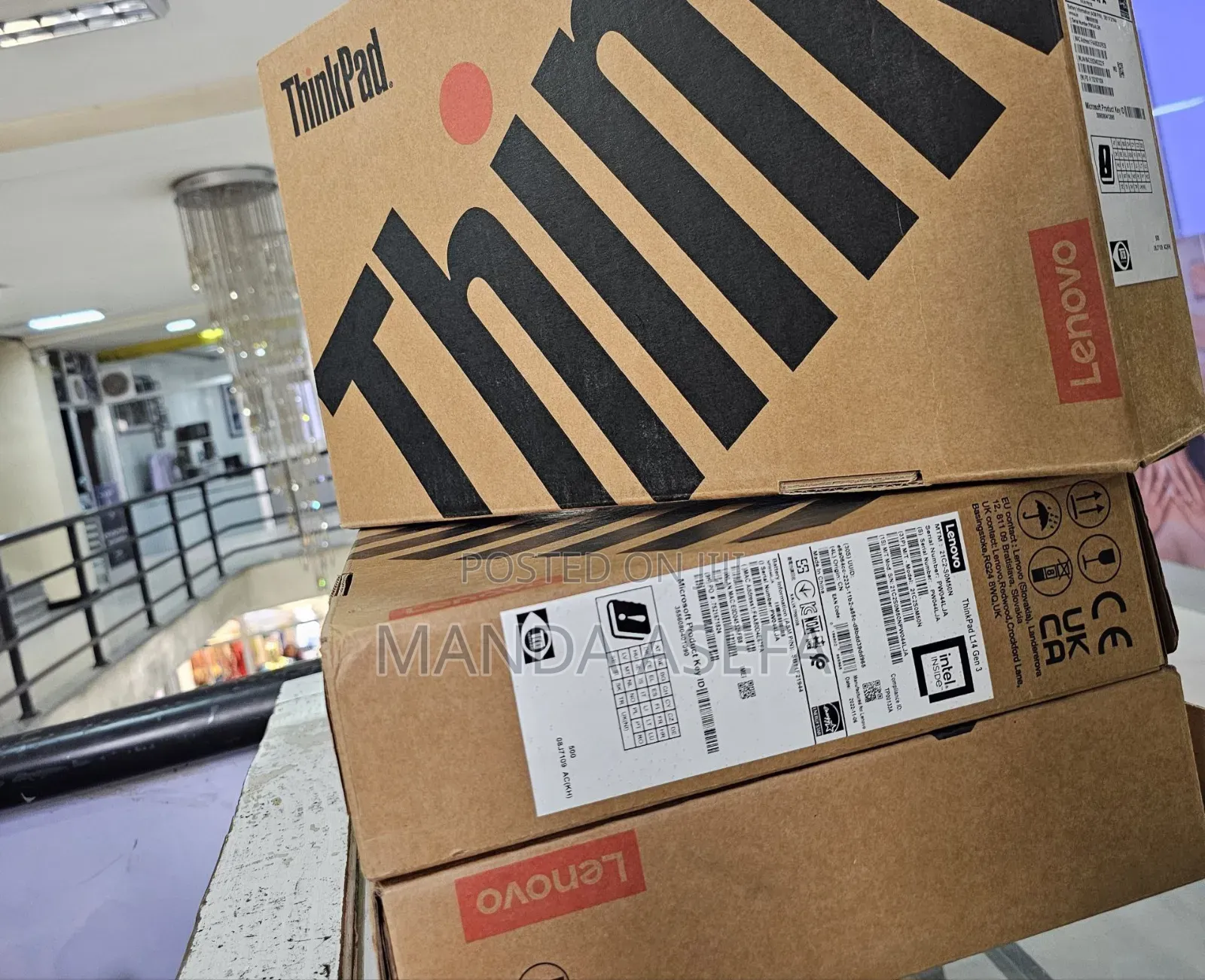New Laptop Lenovo Thinkpad L14 16GB Intel Core I5 SSD 512GB