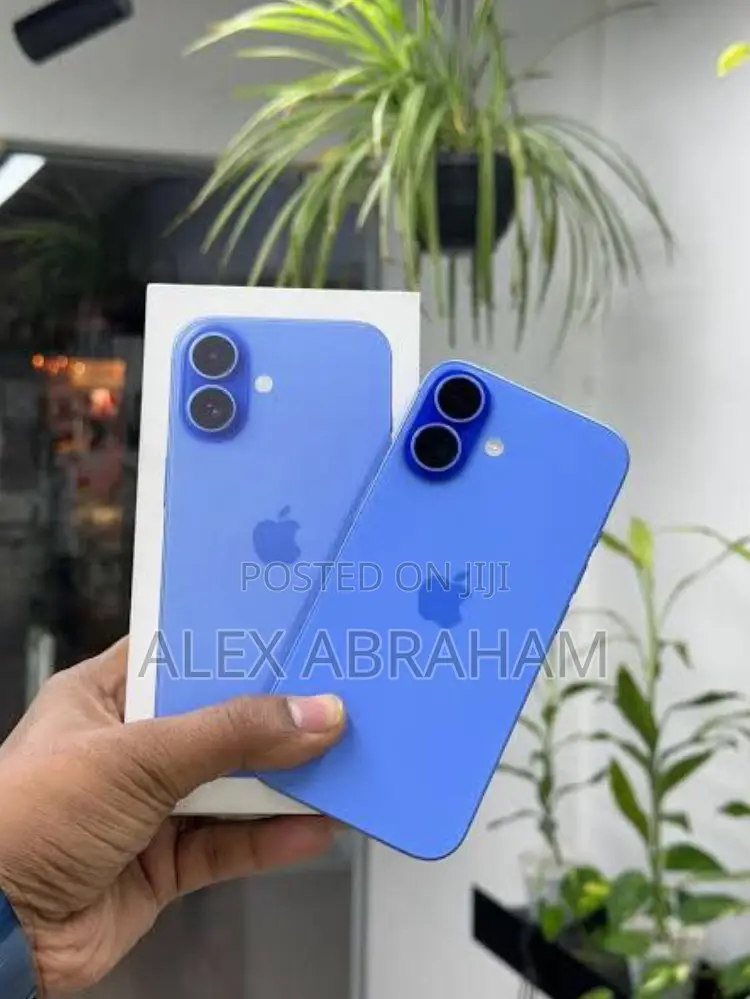New Apple iPhone 16 128 GB Blue