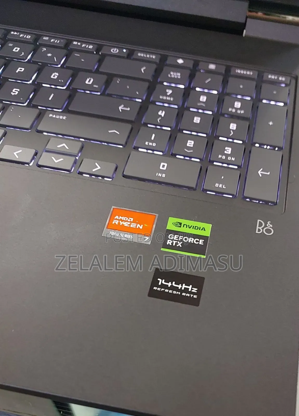 New Laptop HP Victus 16 16GB AMD Ryzen 7 SSD 1T