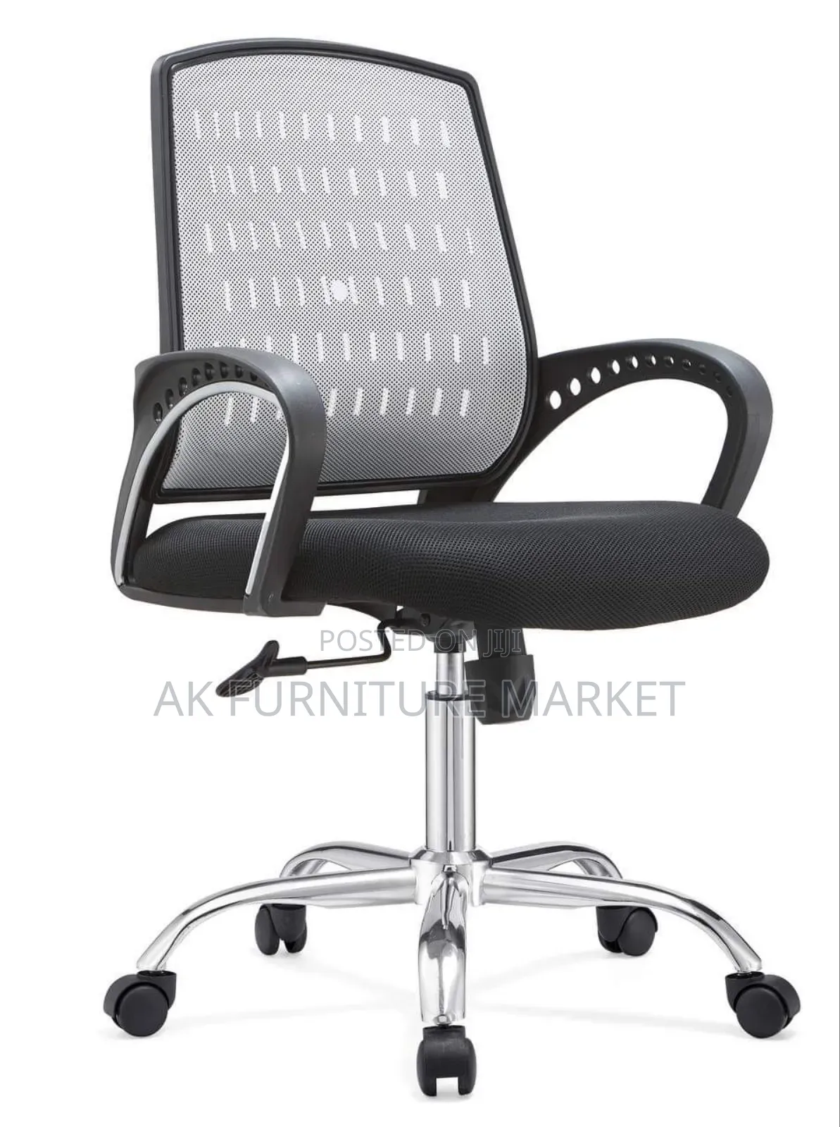 Office and Staff Chair (Silver Color)