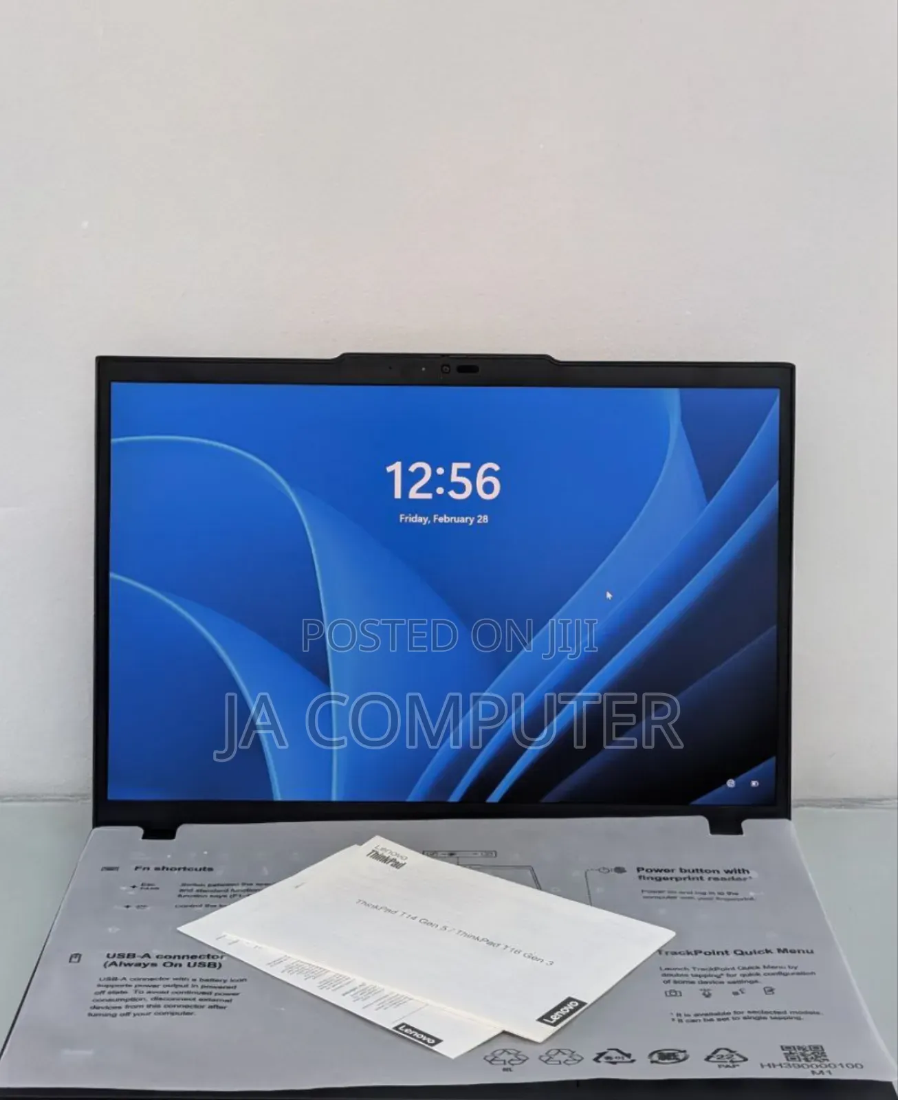 New Laptop Lenovo ThinkPad T14 16GB Intel Core Ultra 5 SSD 512GB