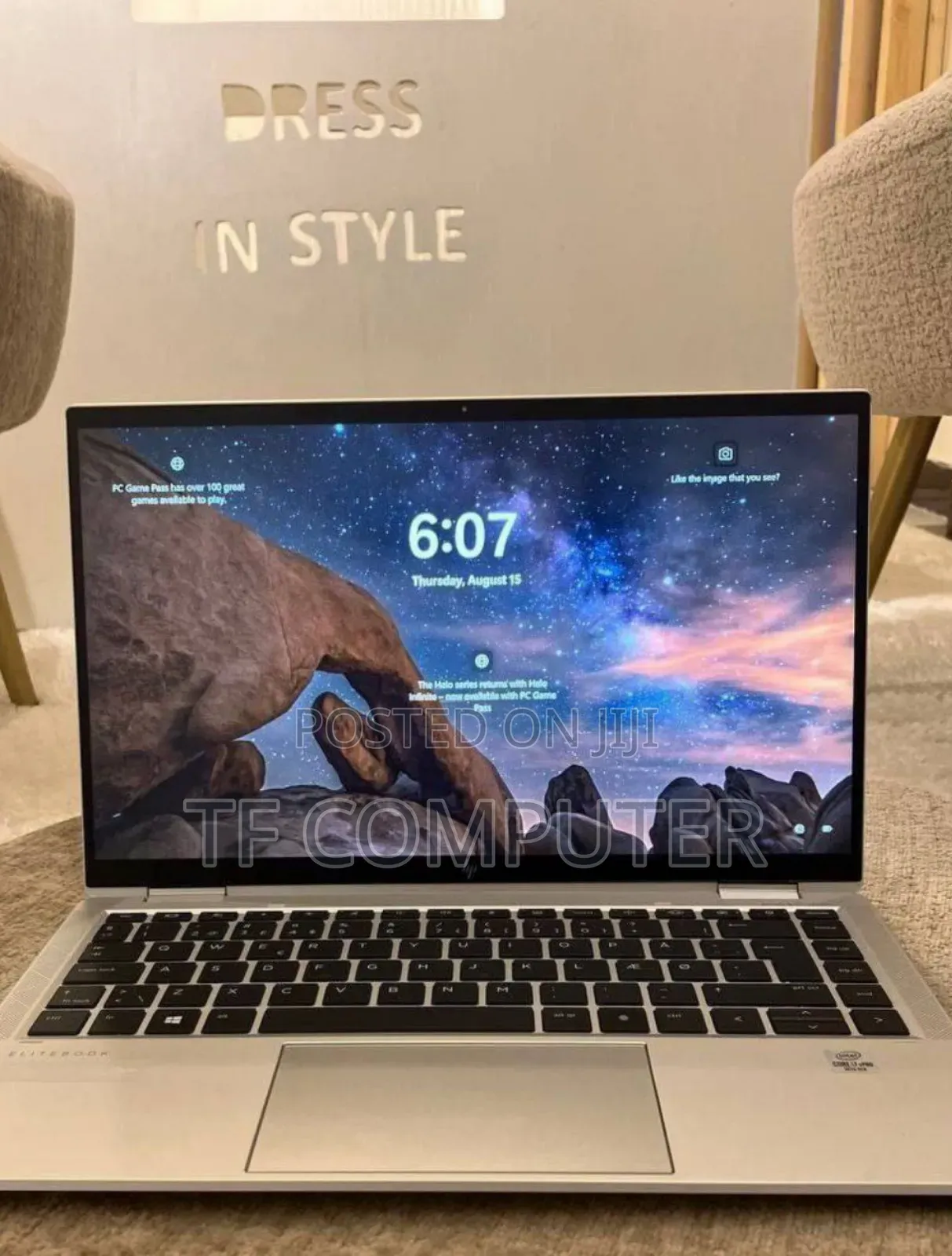 New Laptop HP EliteBook X360 1040 G7 16GB Intel Core I7 SSD 512GB