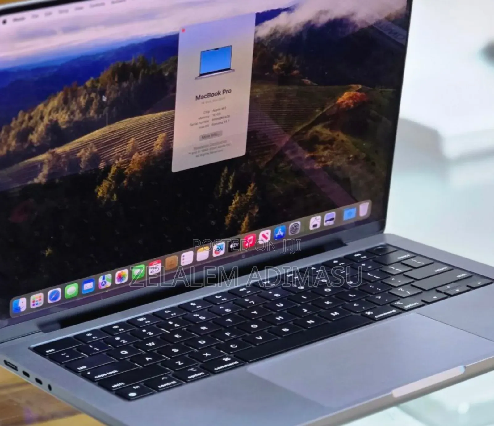 New Apple MacBook Pro 2023 M3 Pro 16-Inch 16GB Intel Core M3 SSD 512GB