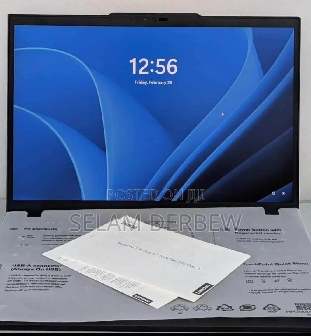 New Laptop Lenovo Thinkpad L14 16GB Intel Core Ultra 5 SSD 512GB