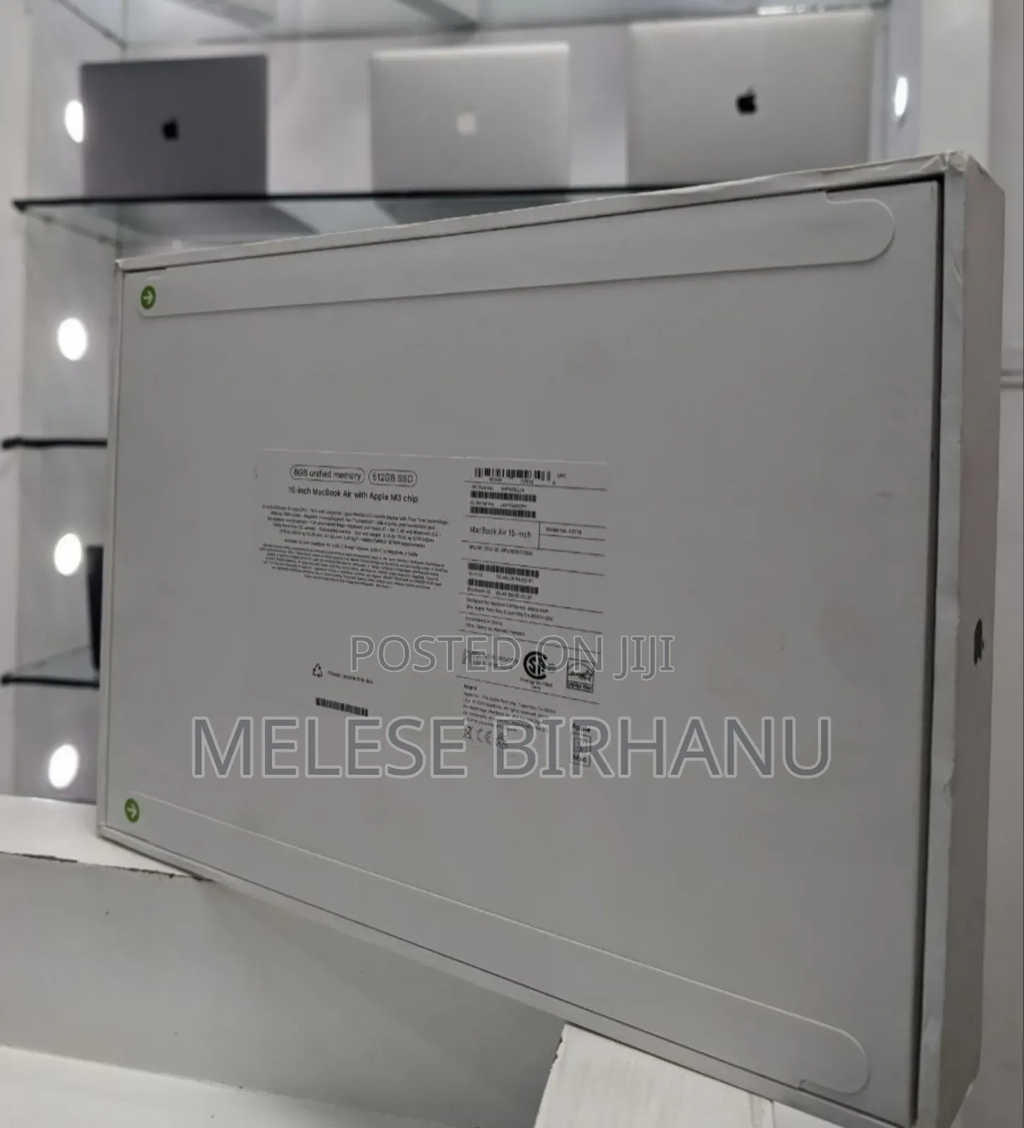 New Laptop Apple MacBook 8GB Intel Core M3 SSD 512GB