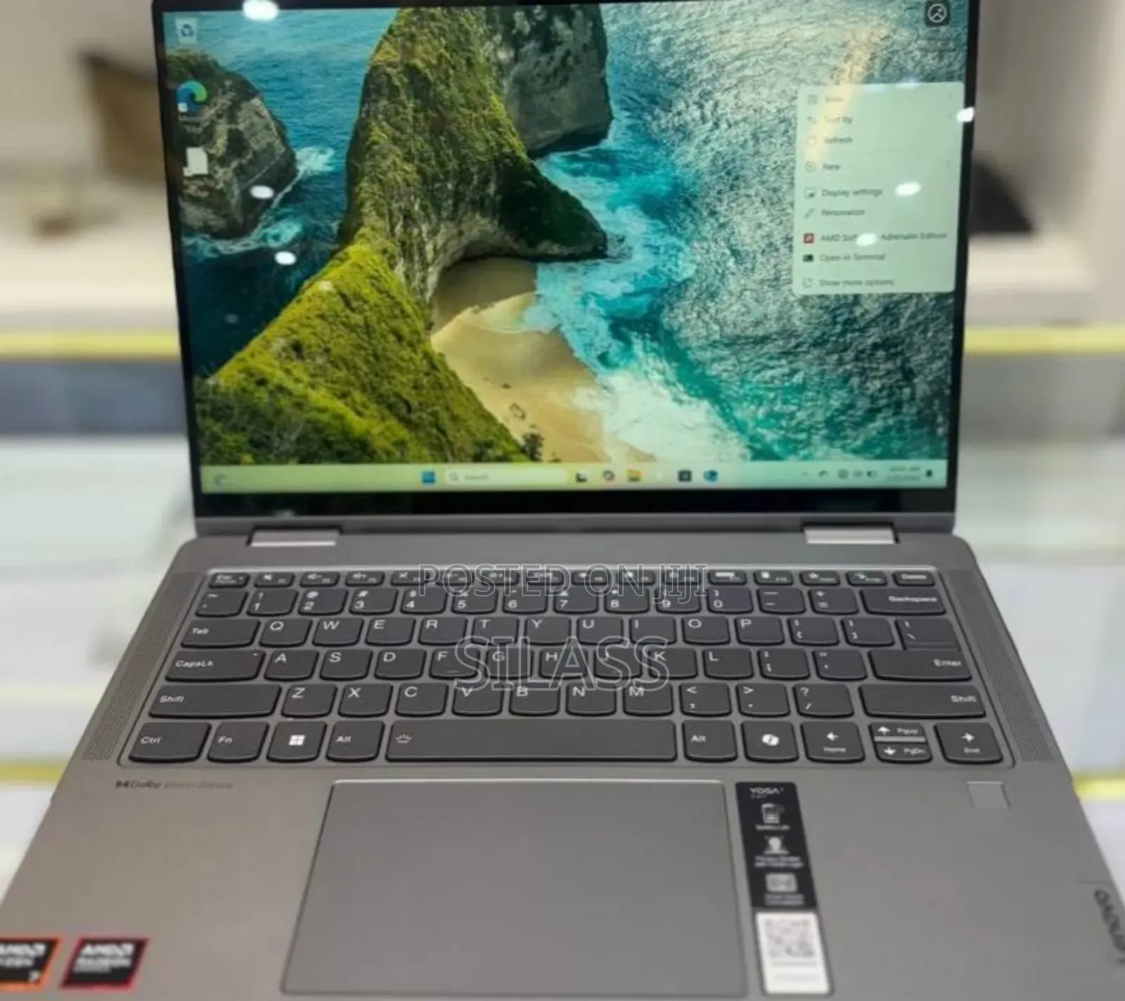 New Laptop Lenovo Yoga 7i 16GB AMD Ryzen 7 SSD 1T