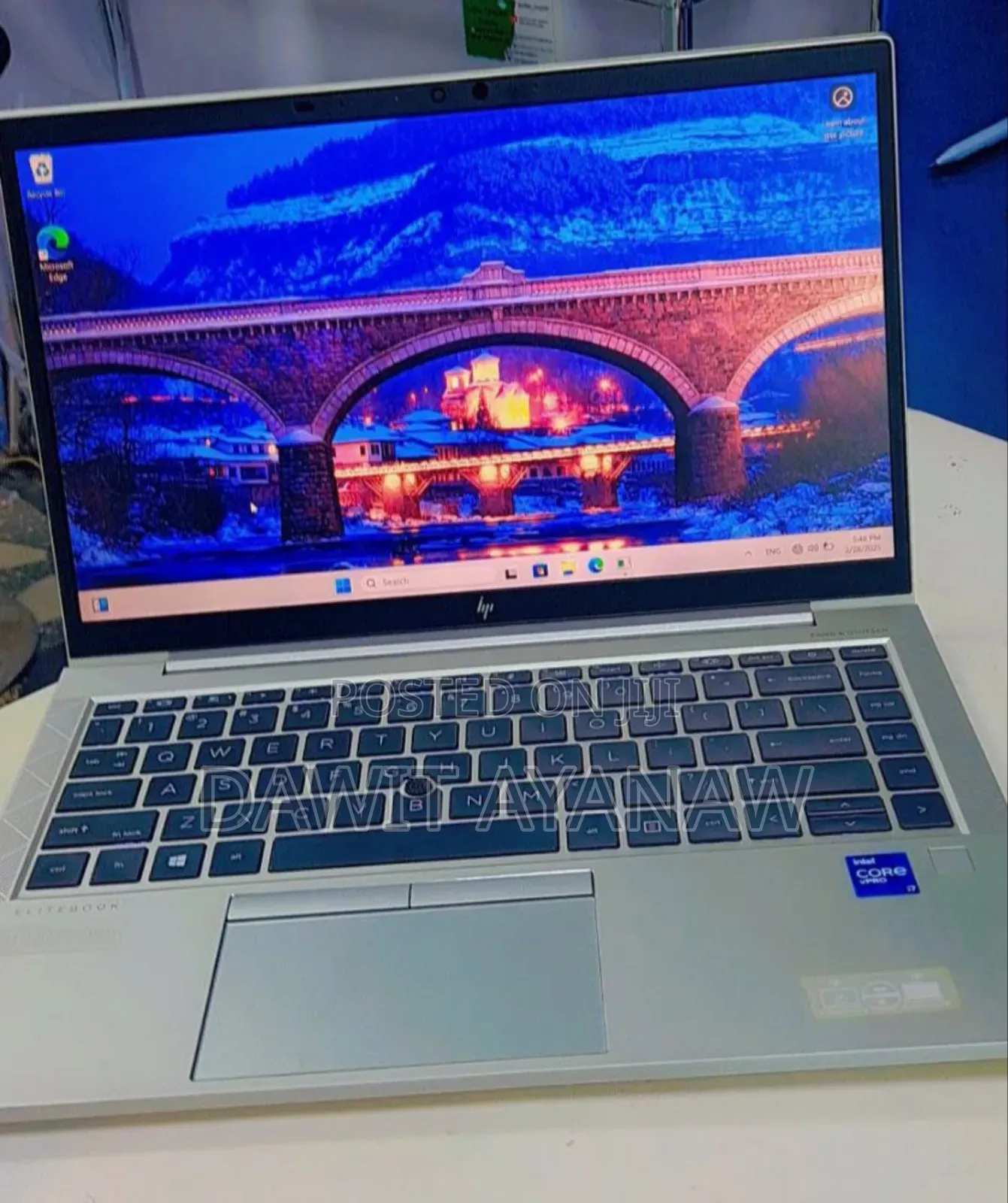 New Laptop HP 16GB Intel Core I7 SSD 512GB