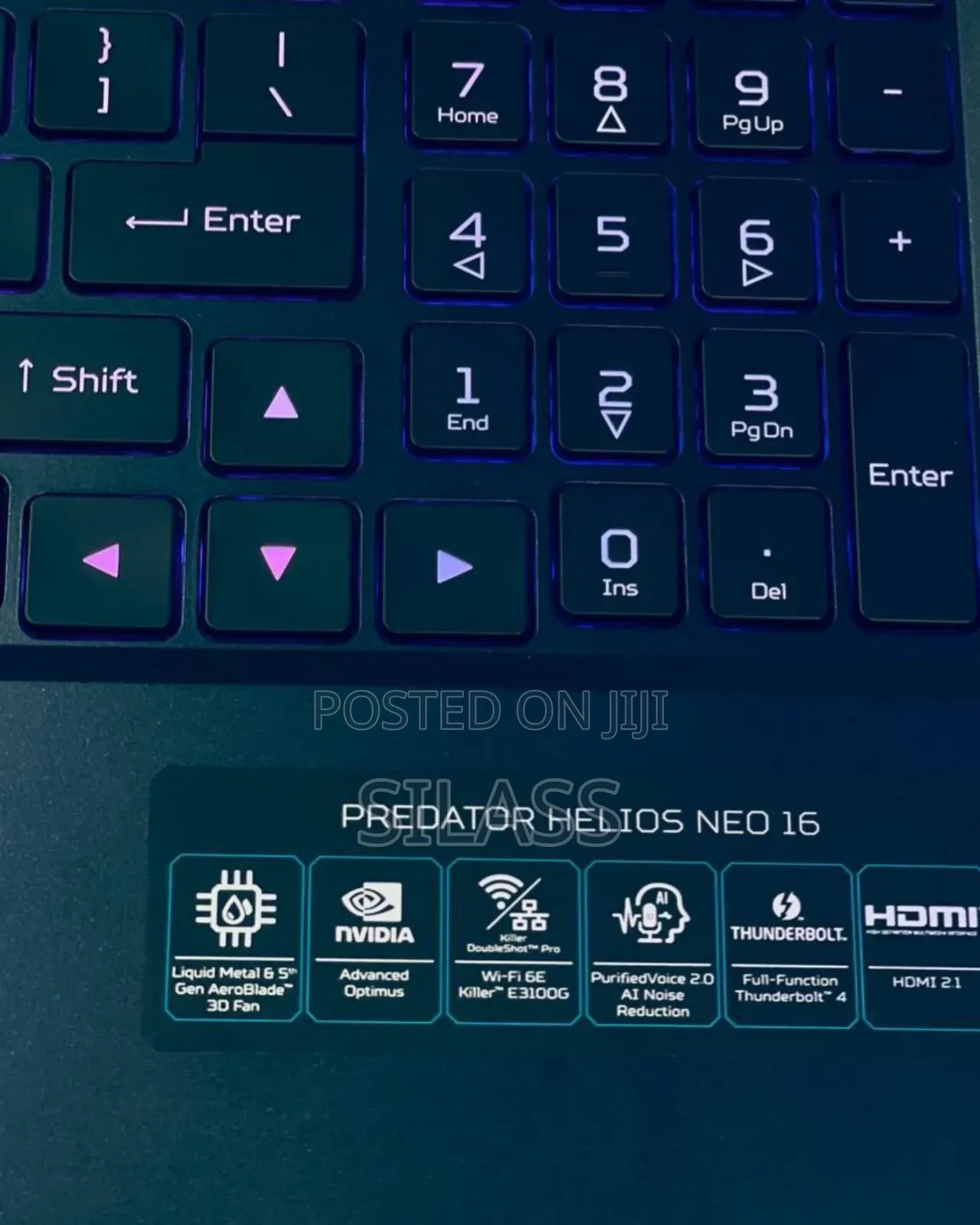 New Laptop Acer Predator Helios Neo 16 16GB Intel Core I9 SSD 1T