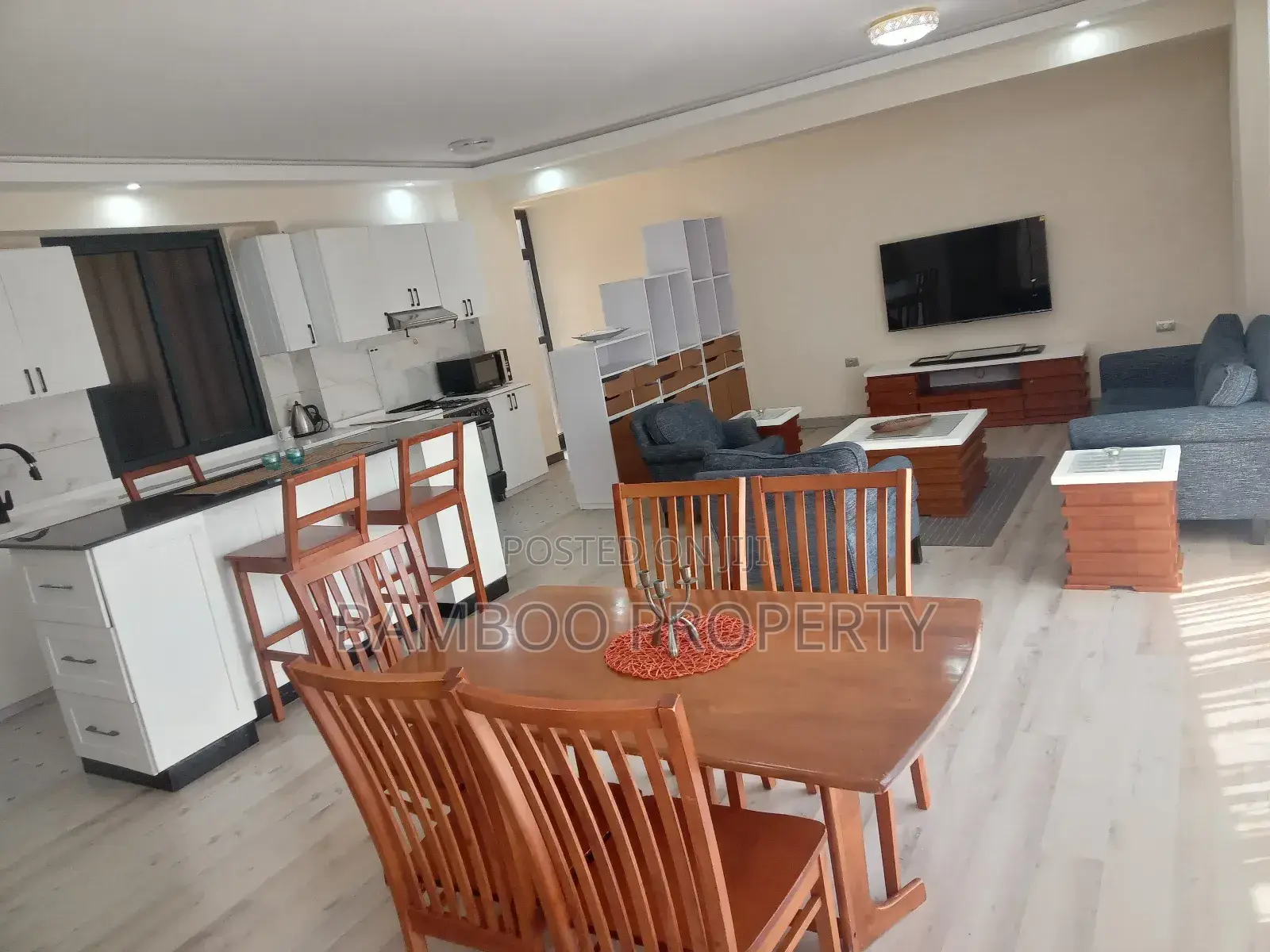 Furnished 3bdrm Apartment in Bole for rent