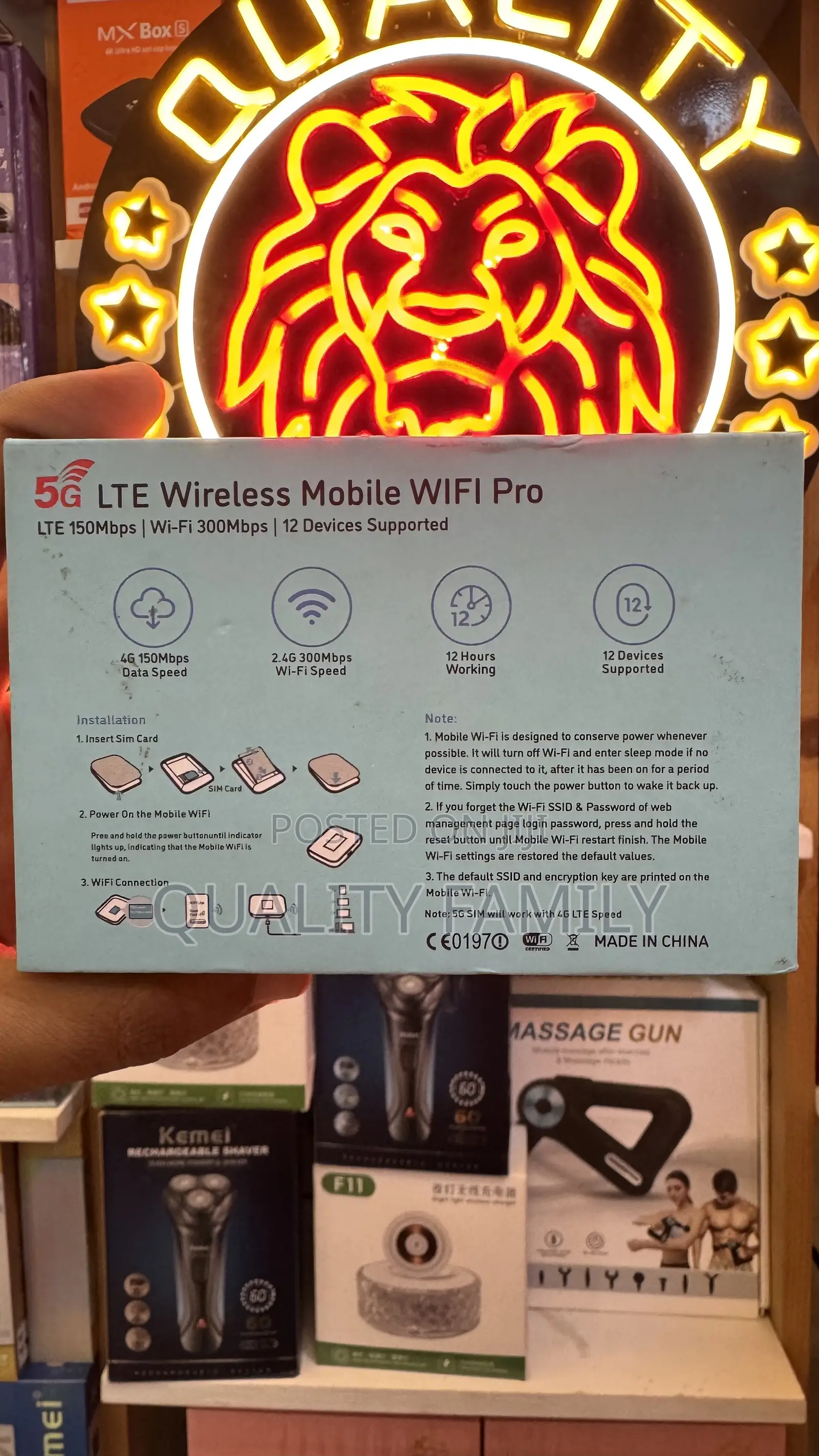 Lte Screen Wifi Router