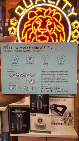 Lte Screen Wifi Router