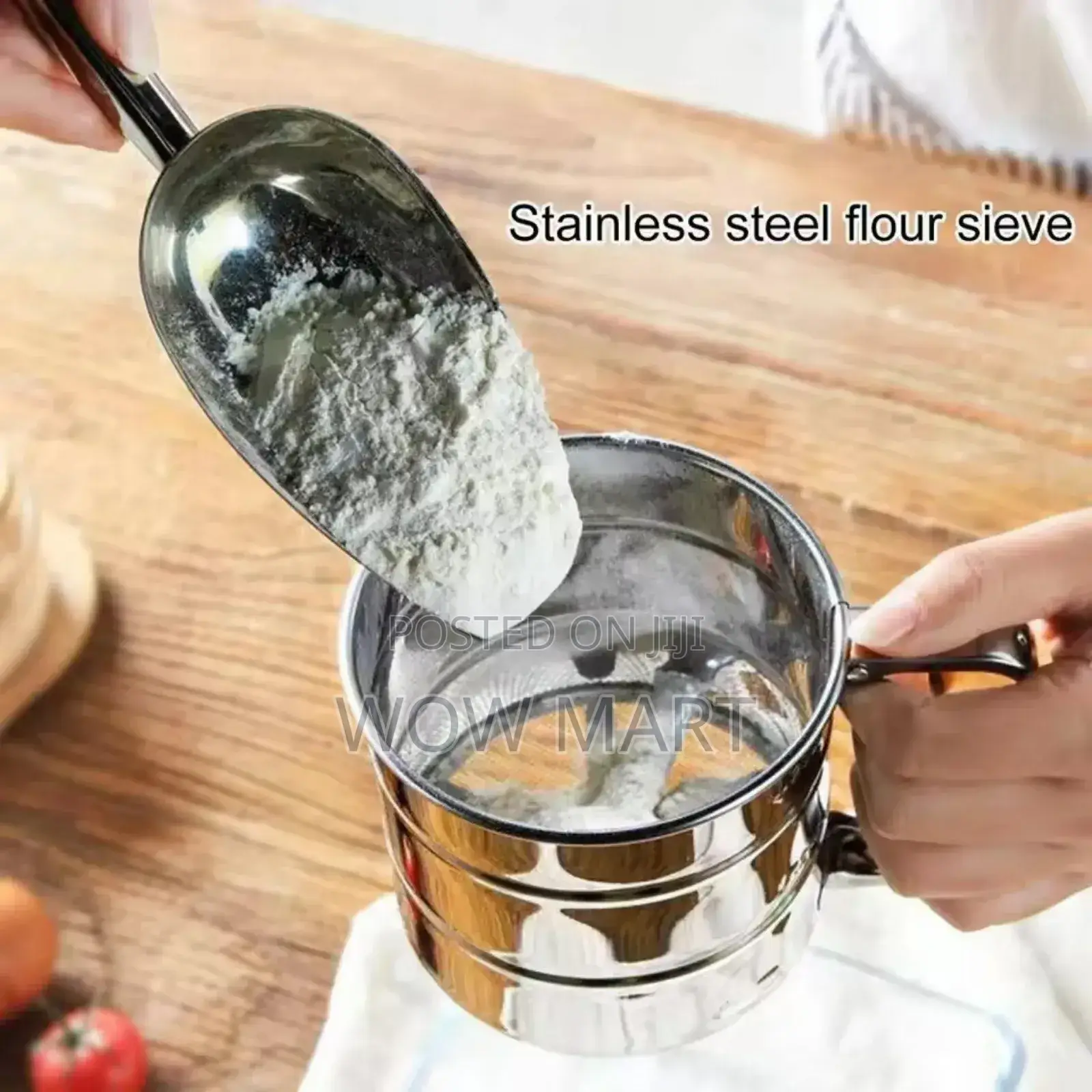 Stainless Steel Flour Sifting Mug