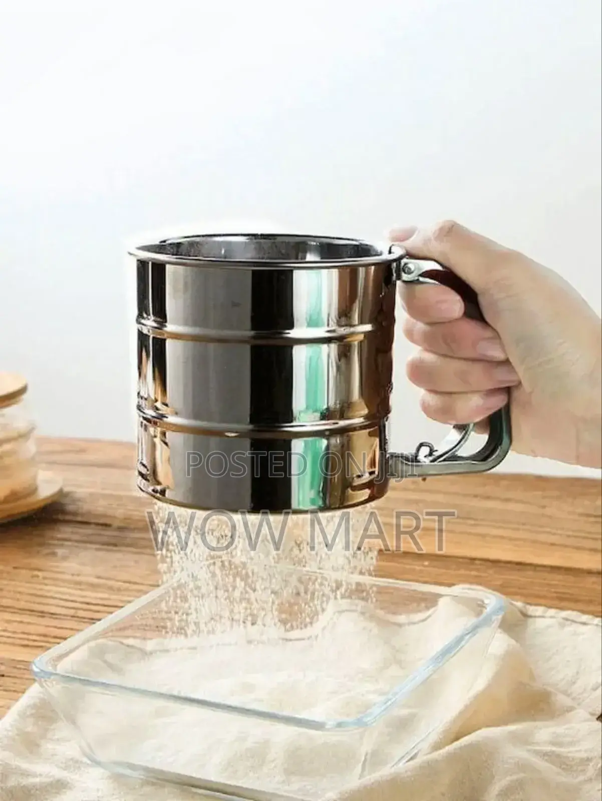 Stainless Steel Flour Sifting Mug