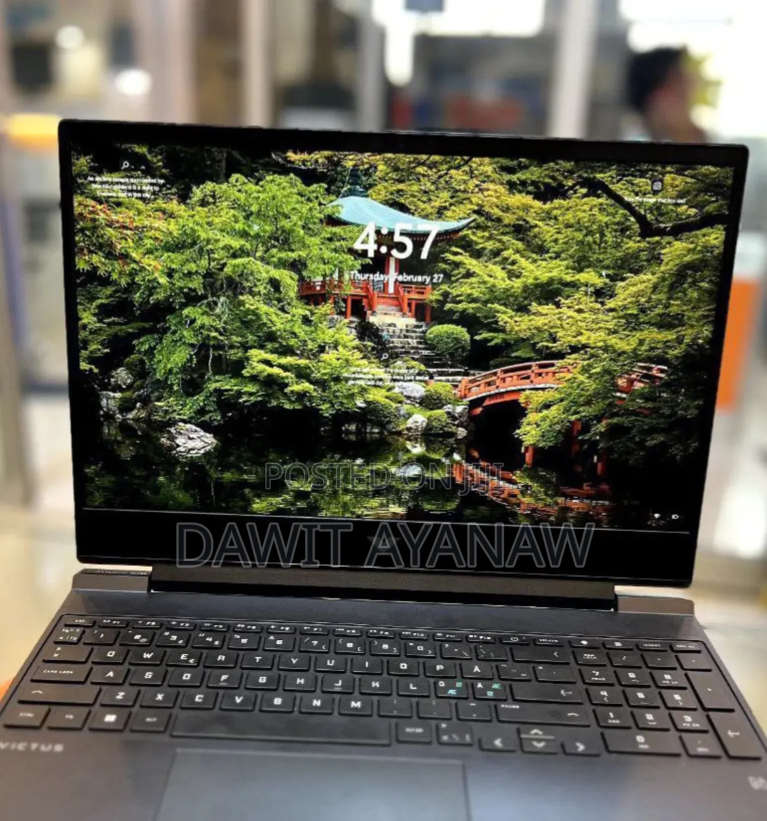 New Laptop HP Victus 15 16GB AMD Ryzen 5 SSD 512GB