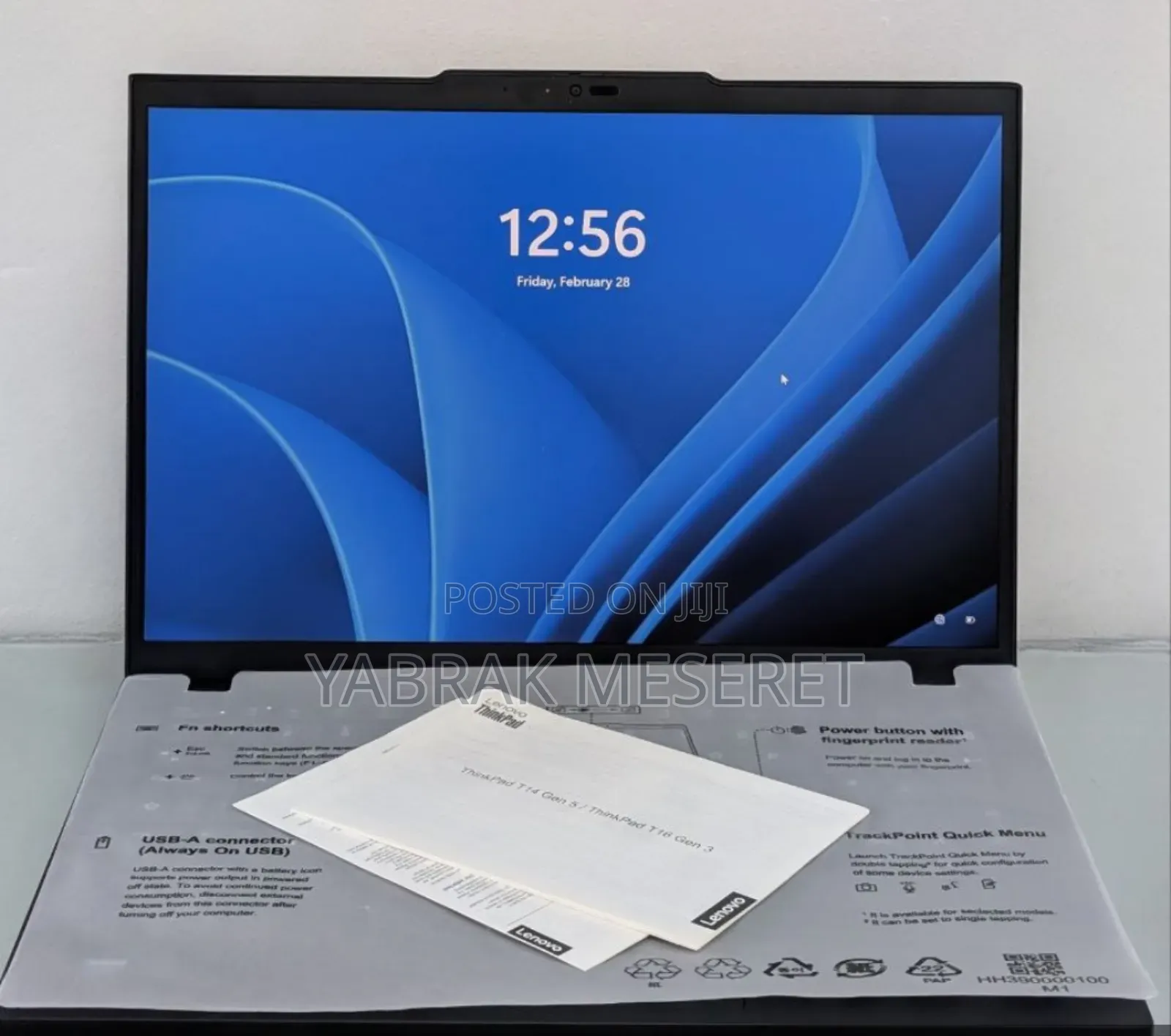 New Laptop Lenovo ThinkPad T14s G4 16GB Intel Core Ultra 5 SSD 512GB