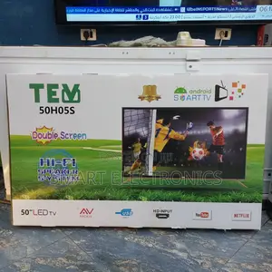 Photo - Teov 50 Inch Double Glass Smart Android Tv