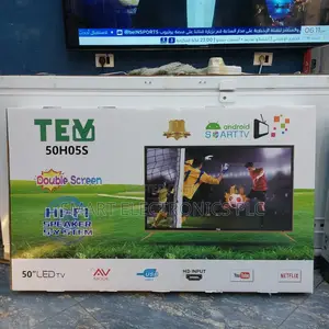 Teov 50 Inch Double Glass Smart Android Tv