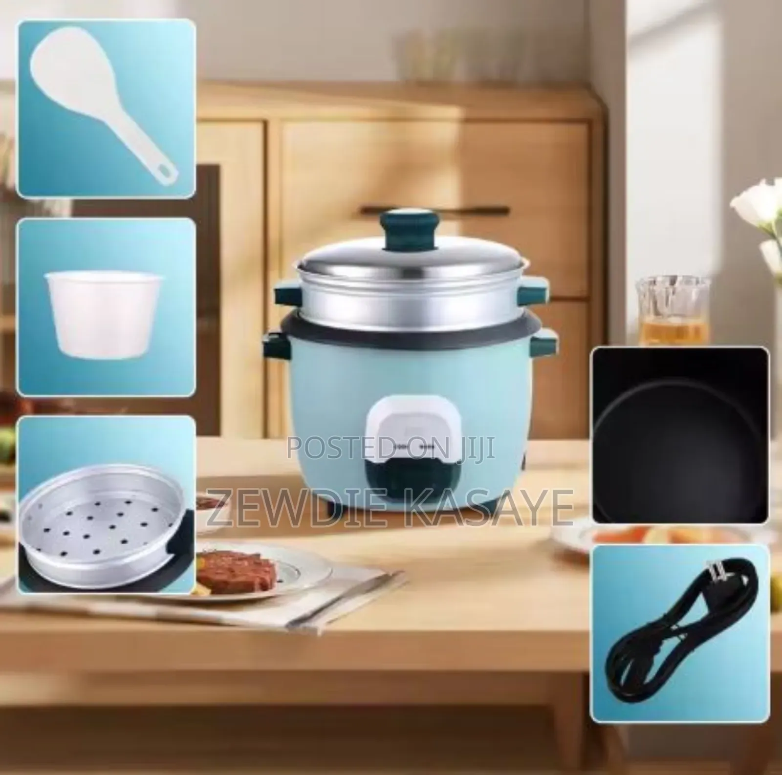 Winning Star 2.8 Liter Rice Cooker With Steamer